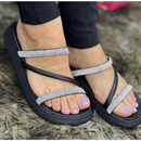 Papete Feminina Moleca com Strass e Palmilha Acolchoada