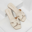 Sandália Feminina Flat Rasteira H Moda Rasteirinha Verão Tendência Dia a Dia Blogueira Original