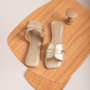 Sandália Feminina Flat Rasteira H Moda Rasteirinha Verão Tendência Dia a Dia Blogueira Original